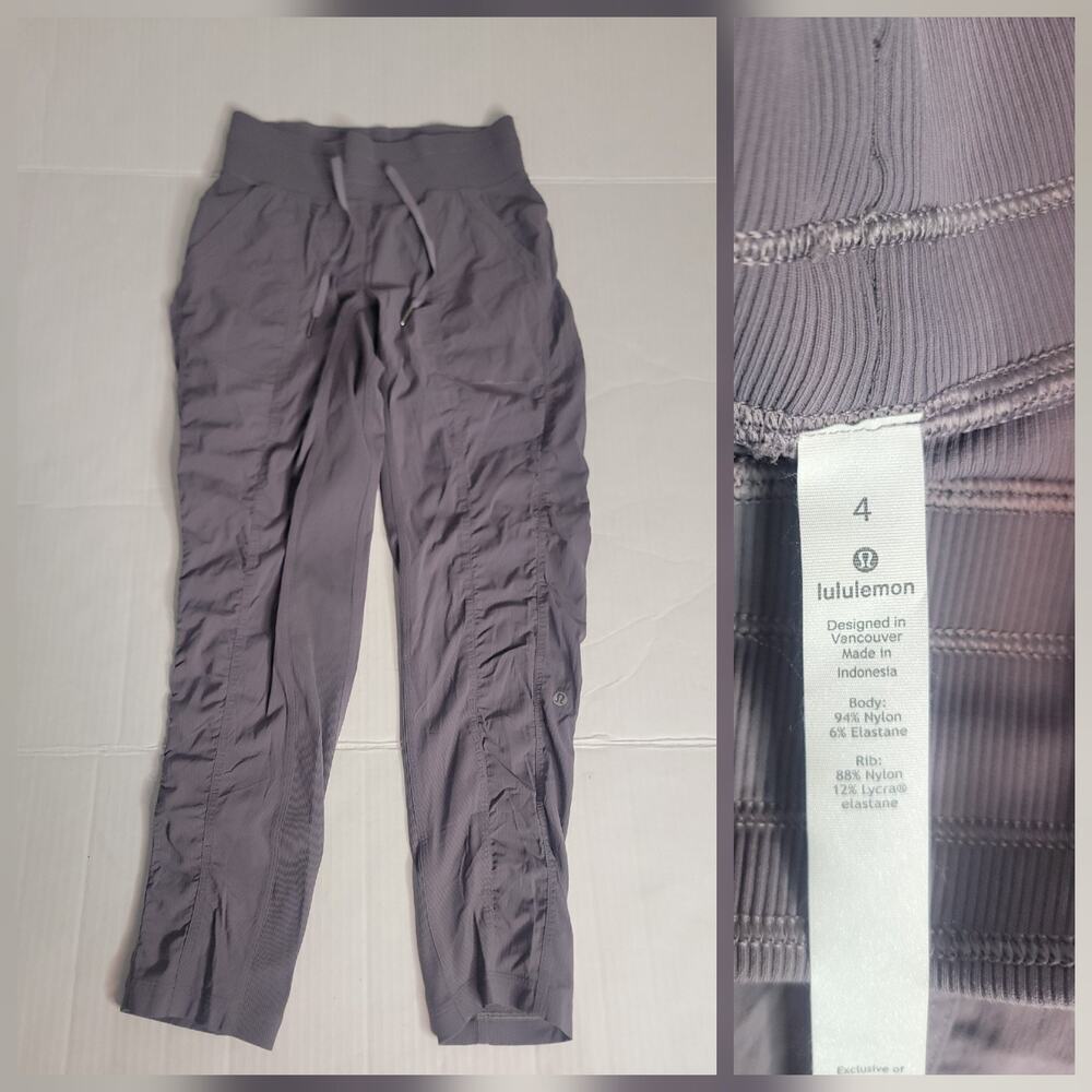 Lululemon Street To Studio Jogger Pant ll Womens Sz 4 Unlined 28" Magnum W5J84S